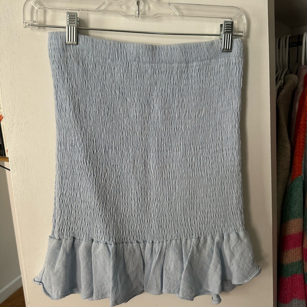 Em and Elle blue tight skirt